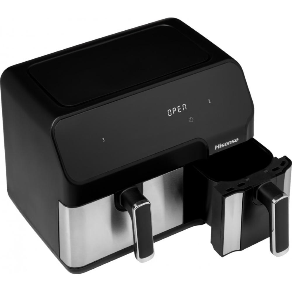 Hisense - HAF2900D Doble 8,6 L Independiente 1700 W Freidora de aire caliente Negro