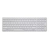 Rapoo - E9700M teclado Oficina RF Wireless + Bluetooth QWERTY Blanco