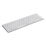 Rapoo - E9700M teclado Oficina RF Wireless + Bluetooth QWERTY Blanco