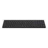 Rapoo - E9700M teclado Oficina RF Wireless + Bluetooth QWERTY Gris