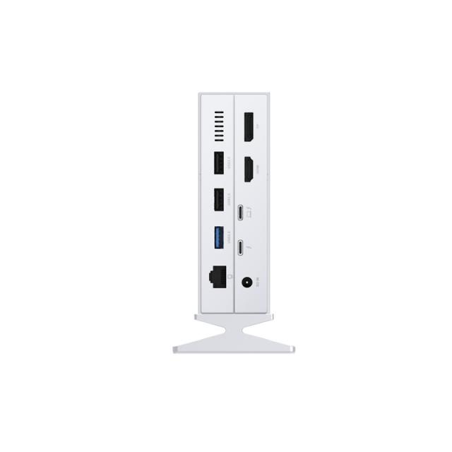 D-Link - DUF-E01/E base para portátil y replicador de puertos Alámbrico Thunderbolt 4 Blanco