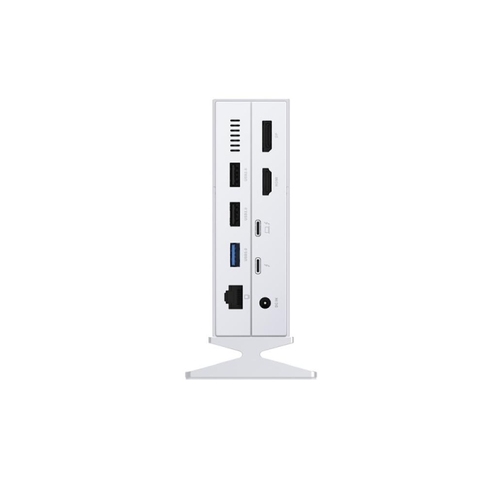 D-Link - DUF-E01/E base para portátil y replicador de puertos Alámbrico Thunderbolt 4 Blanco