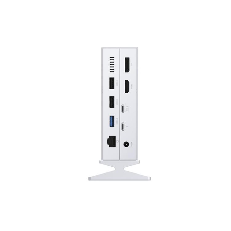 D-Link - DUF-E01/E base para portátil y replicador de puertos Alámbrico Thunderbolt 4 Blanco