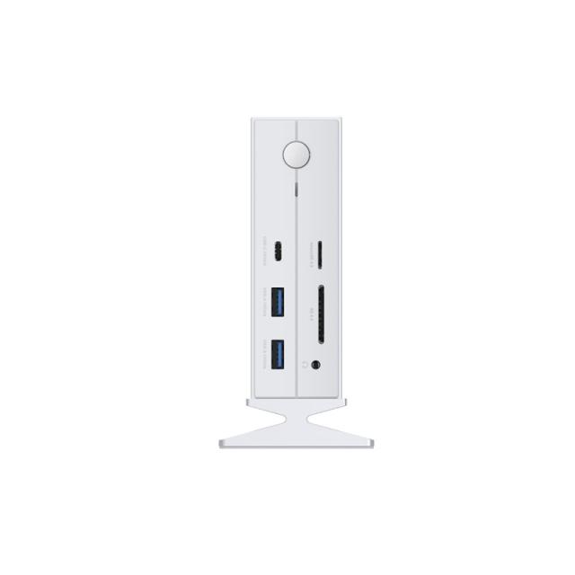 D-Link - DUF-E01/E base para portátil y replicador de puertos Alámbrico Thunderbolt 4 Blanco