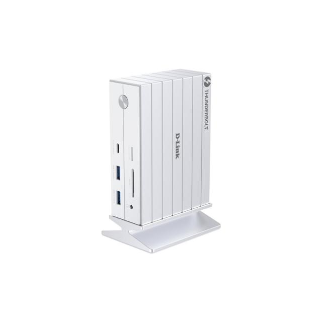 D-Link - DUF-E01/E base para portátil y replicador de puertos Alámbrico Thunderbolt 4 Blanco