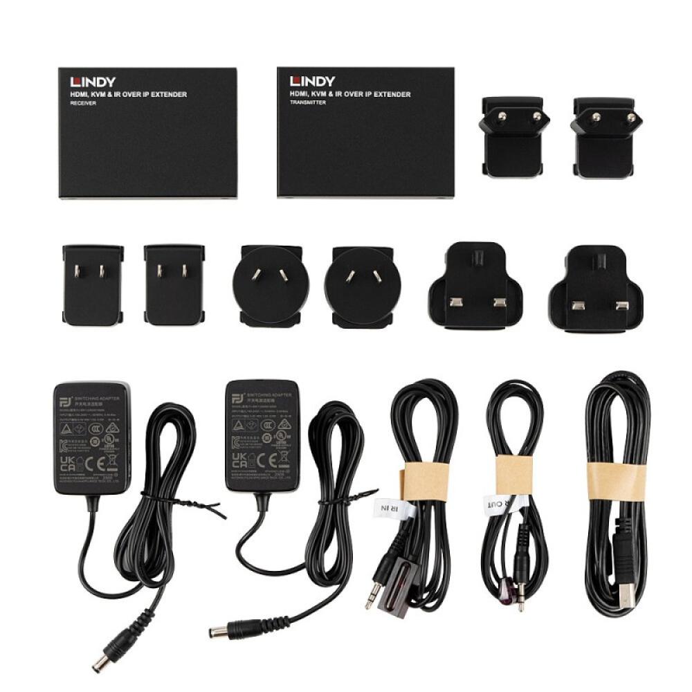 Lindy - 39320 extensor KVM Transmisor y receptor