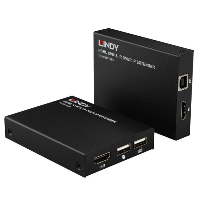 Lindy - 39320 extensor KVM Transmisor y receptor