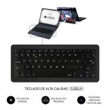 SUBBLIM - Funda con Teclado Micro USB - USB C KEYTAB USB 10,1" England