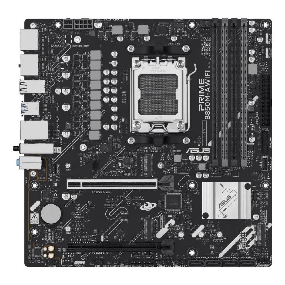 ASUS - PRIME B850M-A WIFI AMD B850 Zócalo AM5 micro ATX