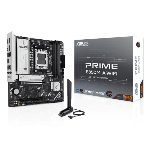 ASUS - PRIME B850M-A WIFI AMD B850 Zócalo AM5 micro ATX