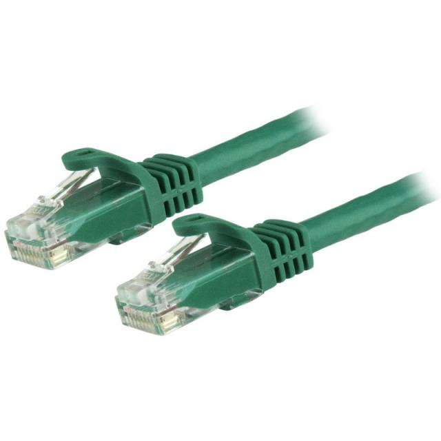 StarTech.com - Cable de 1,5m Cat6 Ethernet de Red Verde - RJ45 sin Enganches - 24AWG