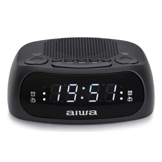 Aiwa - CR-09J despertador Reloj despertador digital Negro