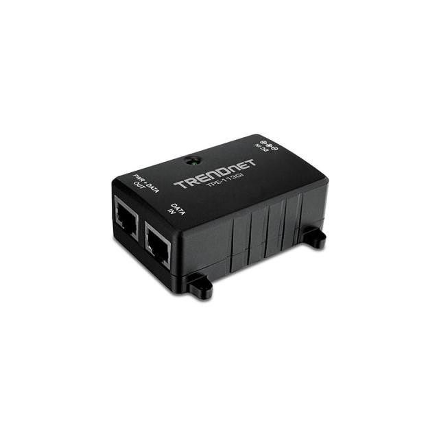 Trendnet - TPE-113GI adaptador e inyector de PoE Gigabit Ethernet 48 V