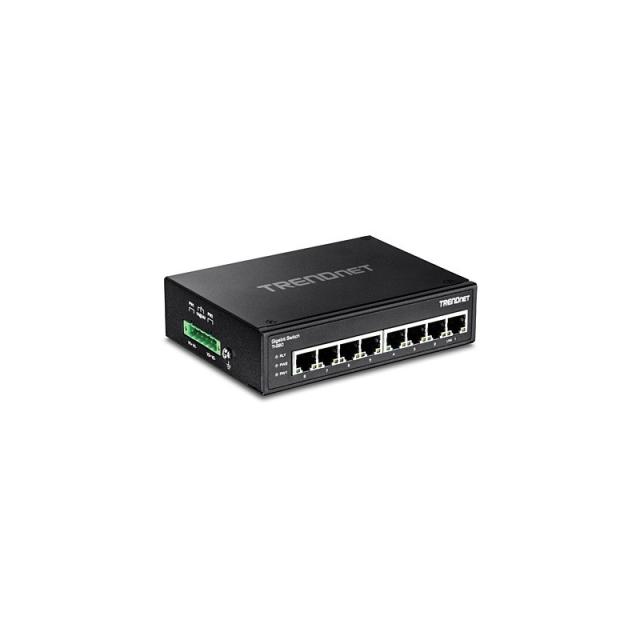 Trendnet - TI-G80 switch No administrado L2 Gigabit Ethernet (10/100/1000) Negro