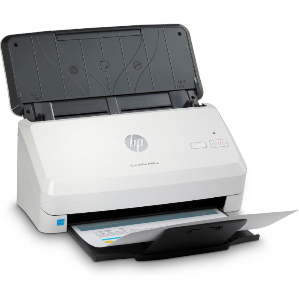 HP - ScanJet Pro 2000 s2 Escáner alimentado con hojas 600 x 600 DPI A4 Negro, Blanco
