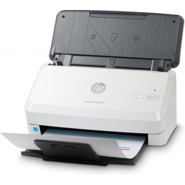 HP - ScanJet Pro 2000 s2 Escáner alimentado con hojas 600 x 600 DPI A4 Negro, Blanco