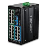 Trendnet - TI-PG262 switch No administrado Gigabit Ethernet (10/100/1000) Energía sobre Ethernet (PoE) Negro