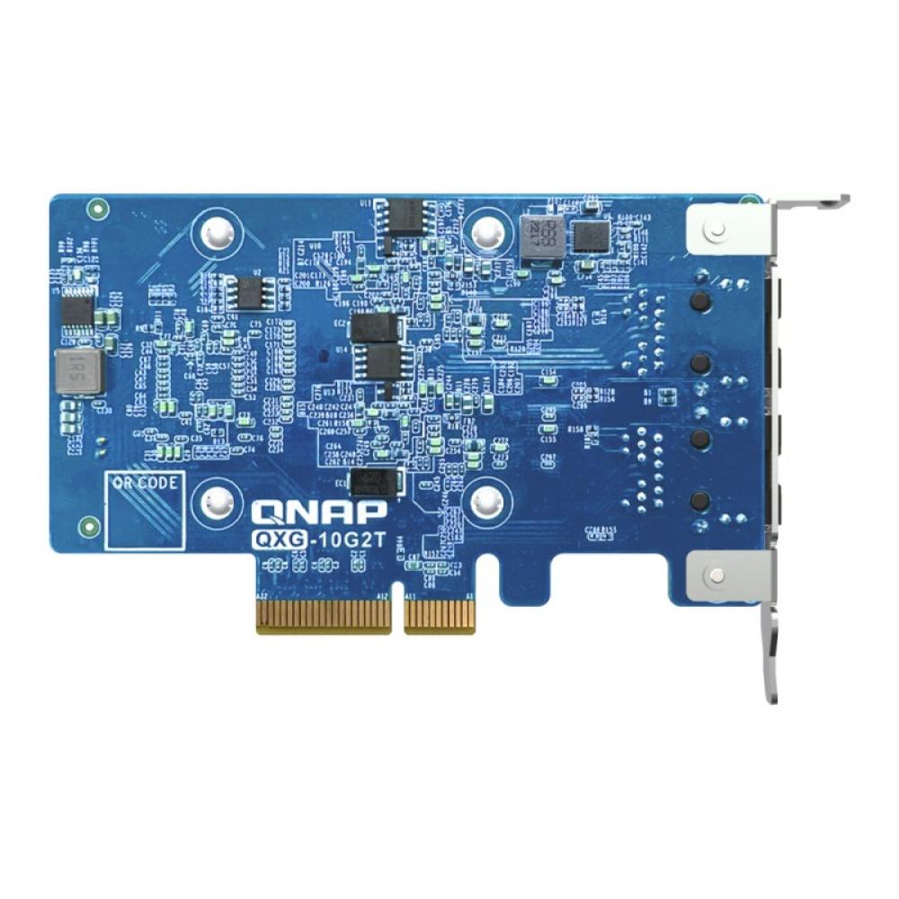 QNAP - QXG-10G2T adaptador y tarjeta de red Interno Ethernet 10000 Mbit/s
