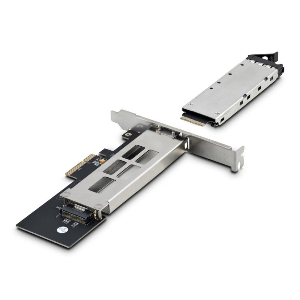 StarTech.com - Tarjeta PCIe x4 a SSD NVMe M.2 - Rack Móvil Backplane con Bandeja Removible Hot Swap Intercambiable en Caliente -