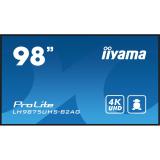 iiyama - LH9875UHS-B2AG pantalla de señalización Pantalla plana para señalización digital 2,48 m (97.5") LED Wifi 500 cd / m² 4K