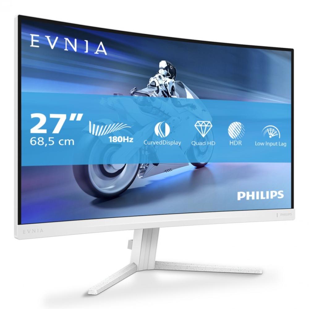 Philips - Evnia 5000 27M2C5501/00 pantalla para PC 68,6 cm (27") 2560 x 1440 Pixeles Quad HD LCD Blanco