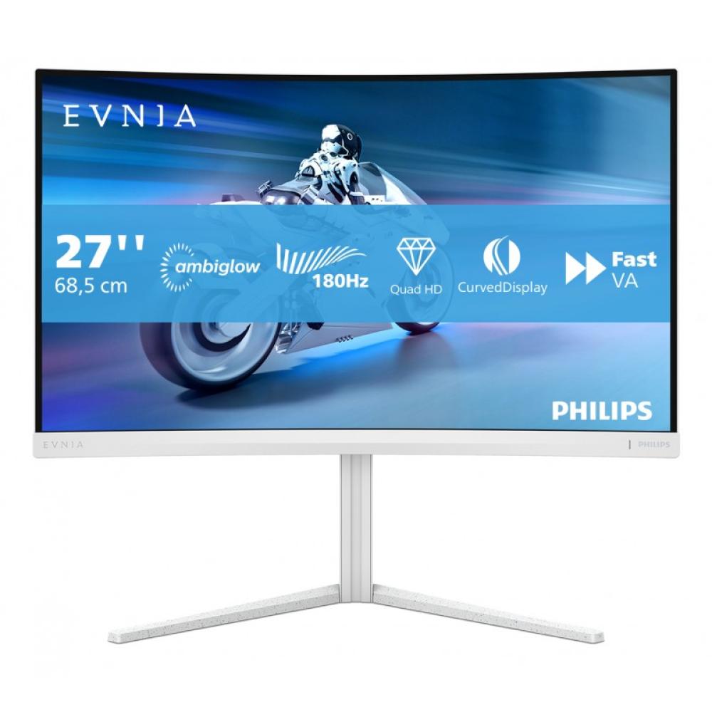 Philips - Evnia 5000 27M2C5501/00 pantalla para PC 68,6 cm (27") 2560 x 1440 Pixeles Quad HD LCD Blanco