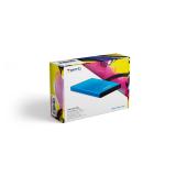 TooQ - TQE-2527BL caja para disco duro externo Caja de disco duro (HDD) Negro, Azul 2.5"