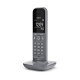 Gigaset - CL390 Teléfono DECT/analógico Identificador de llamadas Gris