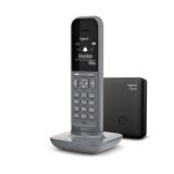 Gigaset - CL390 Teléfono DECT/analógico Identificador de llamadas Gris