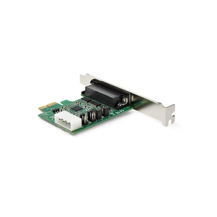 StarTech.com - Tarjeta Adaptadora Serie PCI Express RS232 de 4 Puertos - Tarjeta Controladora Serie PCIe RS232 - PCIe - PEX4S953