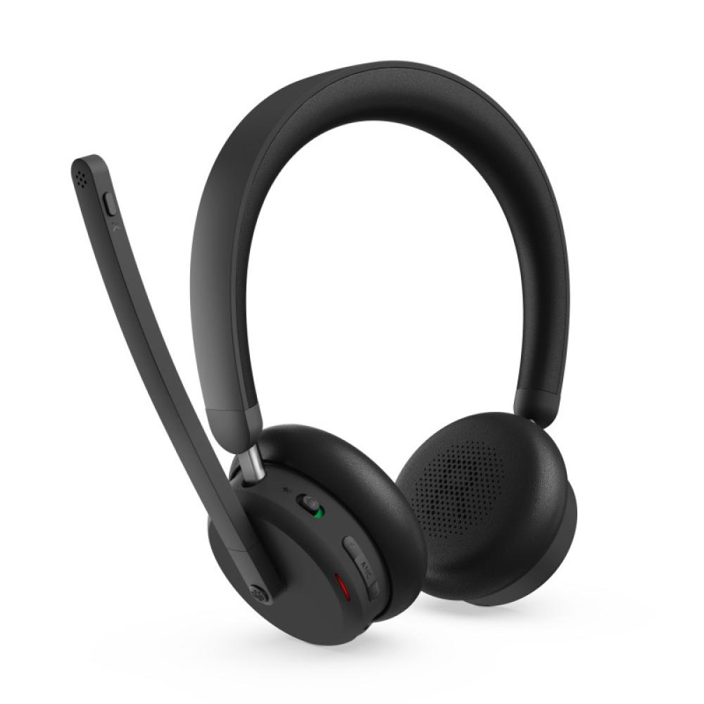 Lenovo - 6550 Auriculares Inalámbrico Diadema Oficina/Centro de llamadas USB Tipo C Bluetooth Negro