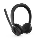 Lenovo - 6550 Auriculares Inalámbrico Diadema Oficina/Centro de llamadas USB Tipo C Bluetooth Negro