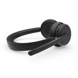 Lenovo - 6550 Auriculares Inalámbrico Diadema Oficina/Centro de llamadas USB Tipo C Bluetooth Negro