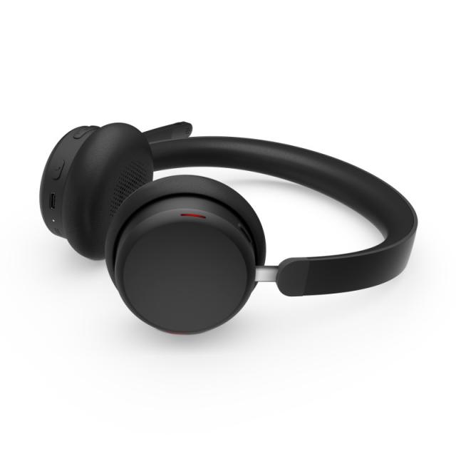 Lenovo - 6550 Auriculares Inalámbrico Diadema Oficina/Centro de llamadas USB Tipo C Bluetooth Negro