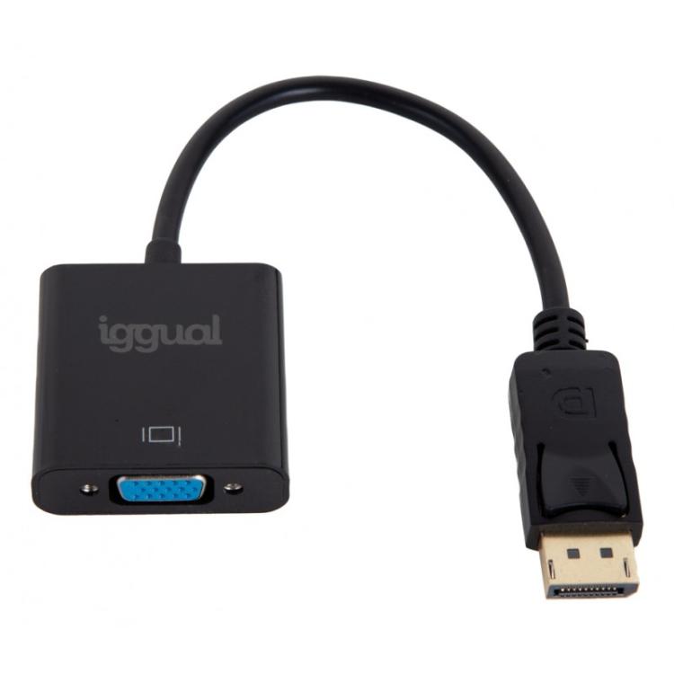iggual - Adaptador DisplayPort (M) a VGA (H)