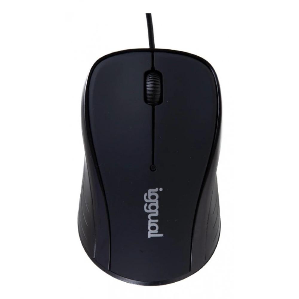 iggual - Ratón óptico XS-KIDS-1600DPI negro