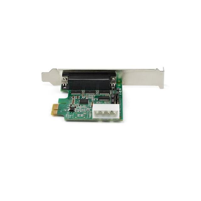 StarTech.com - Tarjeta Adaptadora Serie PCI Express RS232 de 4 Puertos - Tarjeta Controladora Serie PCIe RS232 - PCIe - PEX4S953