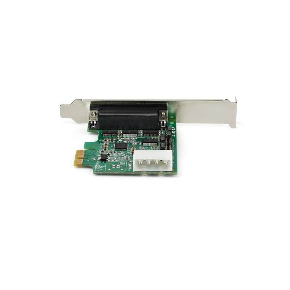 StarTech.com - Tarjeta Adaptadora Serie PCI Express RS232 de 4 Puertos - Tarjeta Controladora Serie PCIe RS232 - PCIe - PEX4S953
