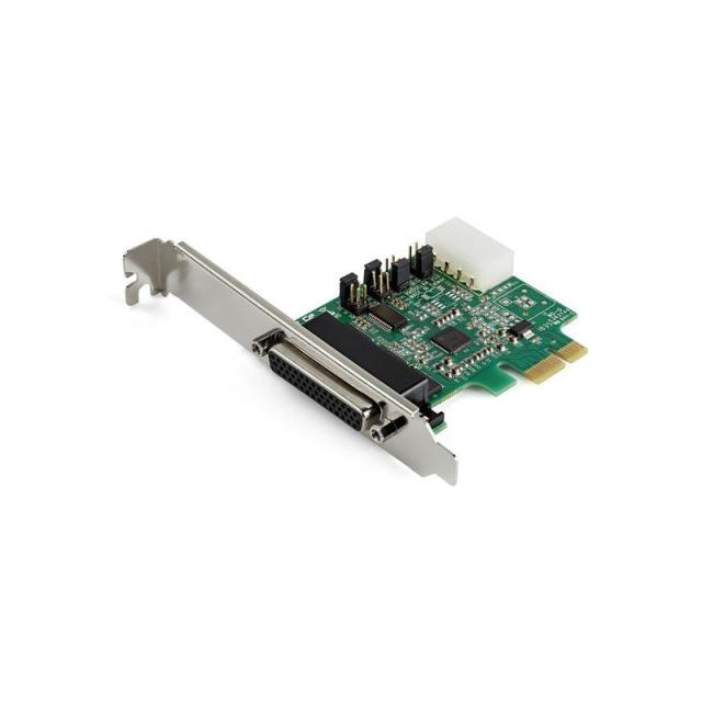 StarTech.com - Tarjeta Adaptadora Serie PCI Express RS232 de 4 Puertos - Tarjeta Controladora Serie PCIe RS232 - PCIe - PEX4S953