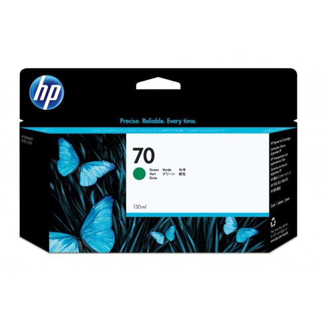 HP - Cartucho de tinta 70 verde de 130 ml