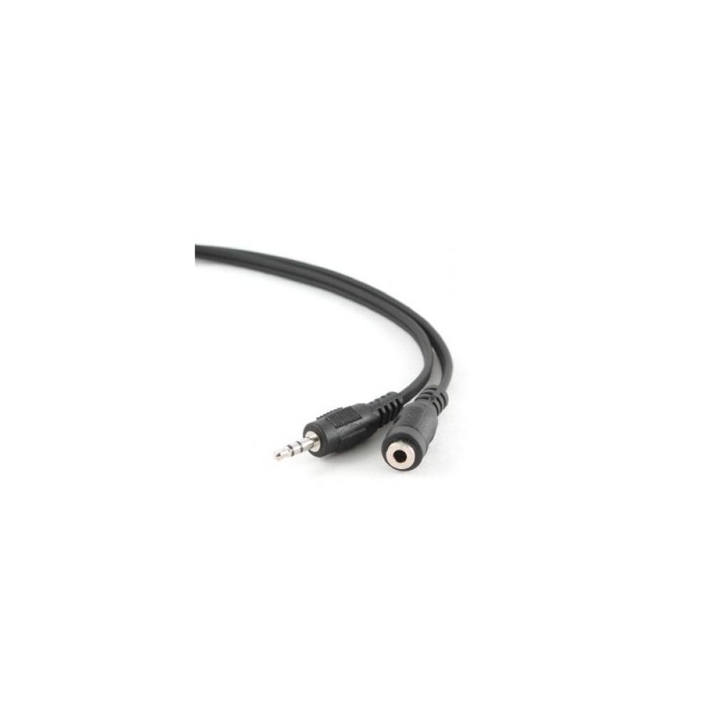 Gembird - 1.5 m, 3.5mm/3.5mm, M/F cable de audio 1,5 m 3,5mm Negro