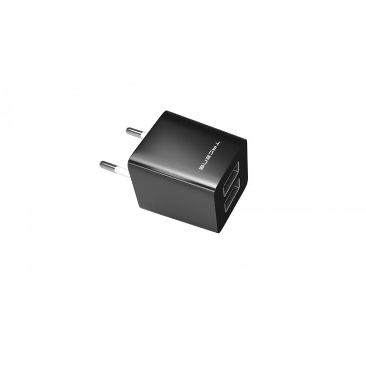 Tacens Anima - AUSB1 cargador de dispositivo móvil Negro Interior