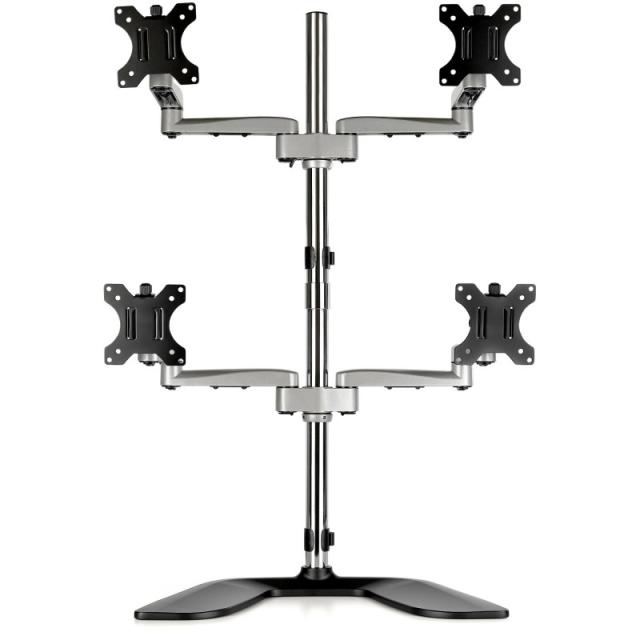 StarTech.com - Base Soporte de Escritorio para 4 Monitores - Articulado - En Acero y Aluminio