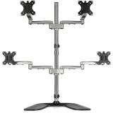 StarTech.com - Base Soporte de Escritorio para 4 Monitores - Articulado - En Acero y Aluminio