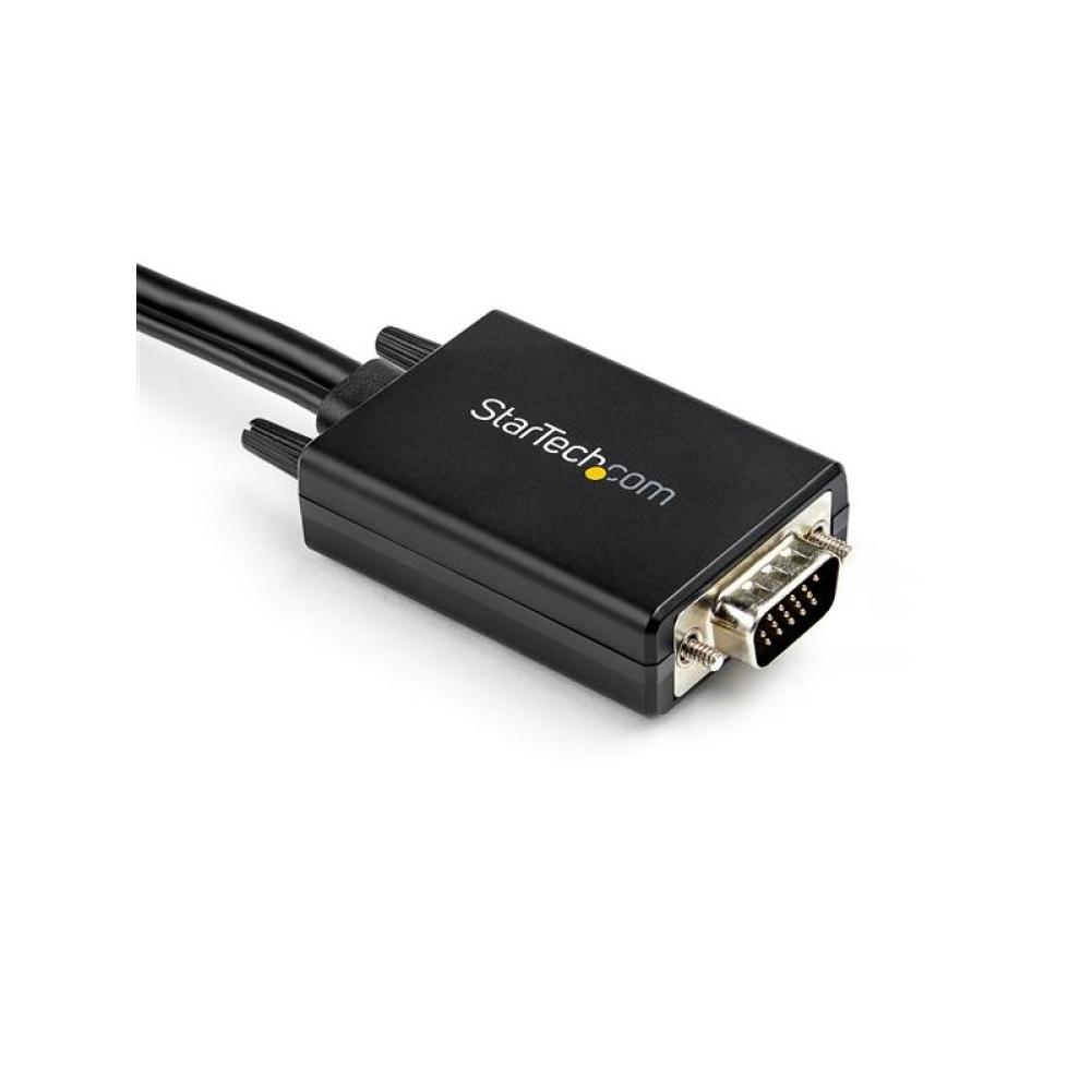 StarTech.com - Cable de 2m Adaptador VGA a HDMI - Alimentado por USB - 1080p