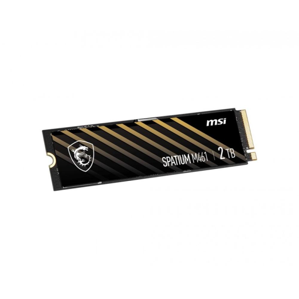 MSI - S78-440Q550-P83 unidad de estado sólido M.2 2 TB PCI Express 4.0 3D NAND NVMe