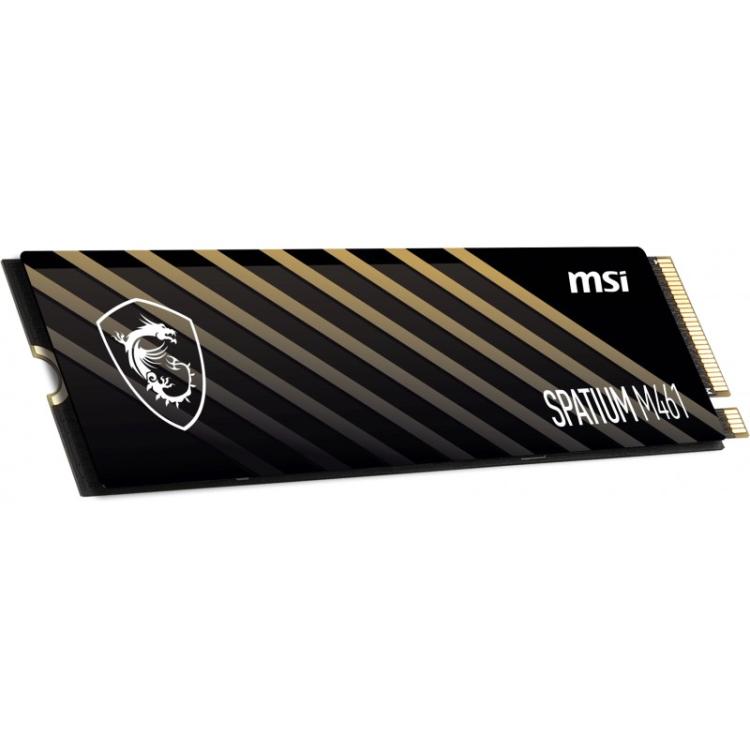 MSI - Spatium S78-440L1D0-P83 unidad de estado sólido 1 TB M.2 PCI Express 4.0 NVMe 3D NAND