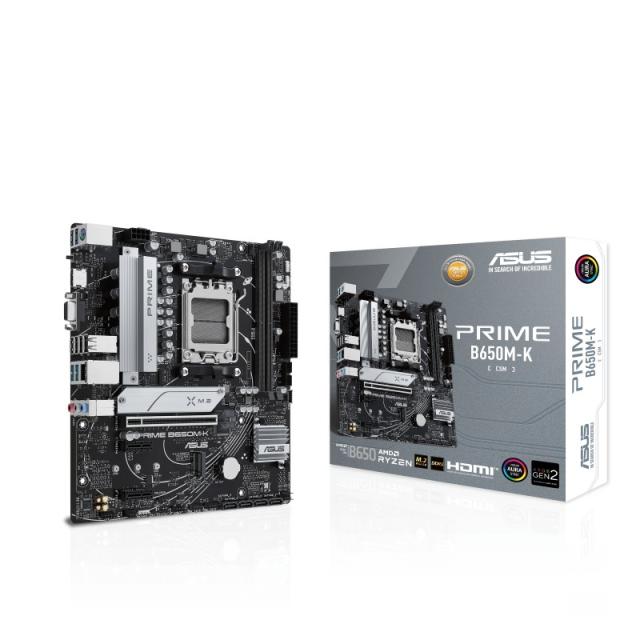 ASUS - PRIME B650M-K AMD B650 Zócalo AM5 micro ATX