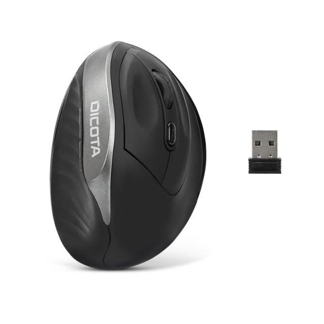 DICOTA - D31981 ratón Juego mano derecha Bluetooth 1600 DPI