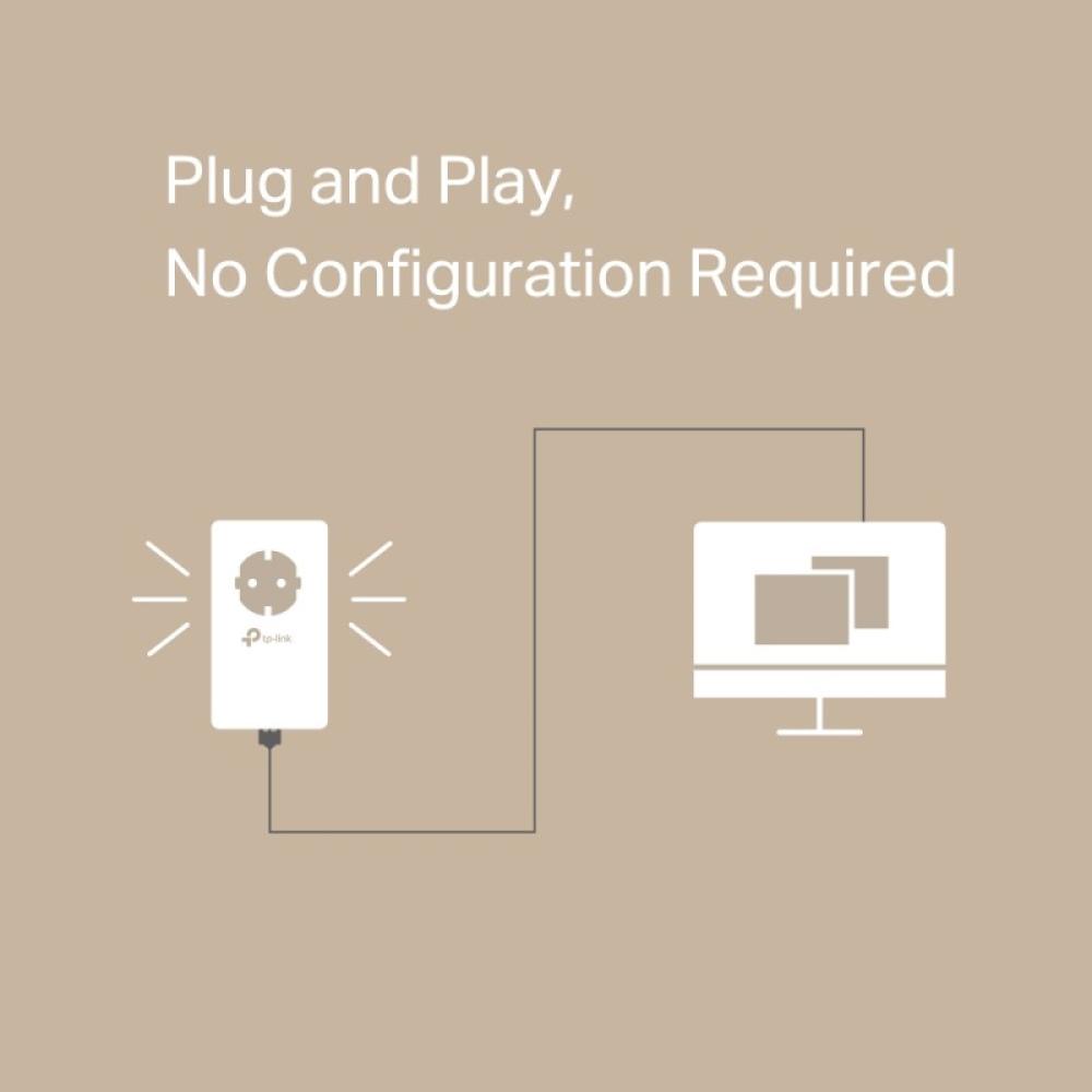 TP-Link - TL-PA7017P KIT adaptador de red PowerLine 1000 Mbit/s Ethernet Blanco 2 pieza(s)